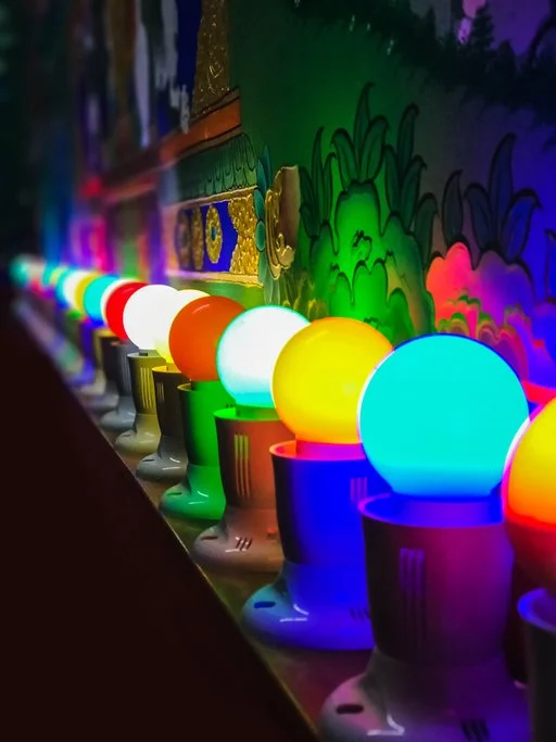 Colored LED Bulbs