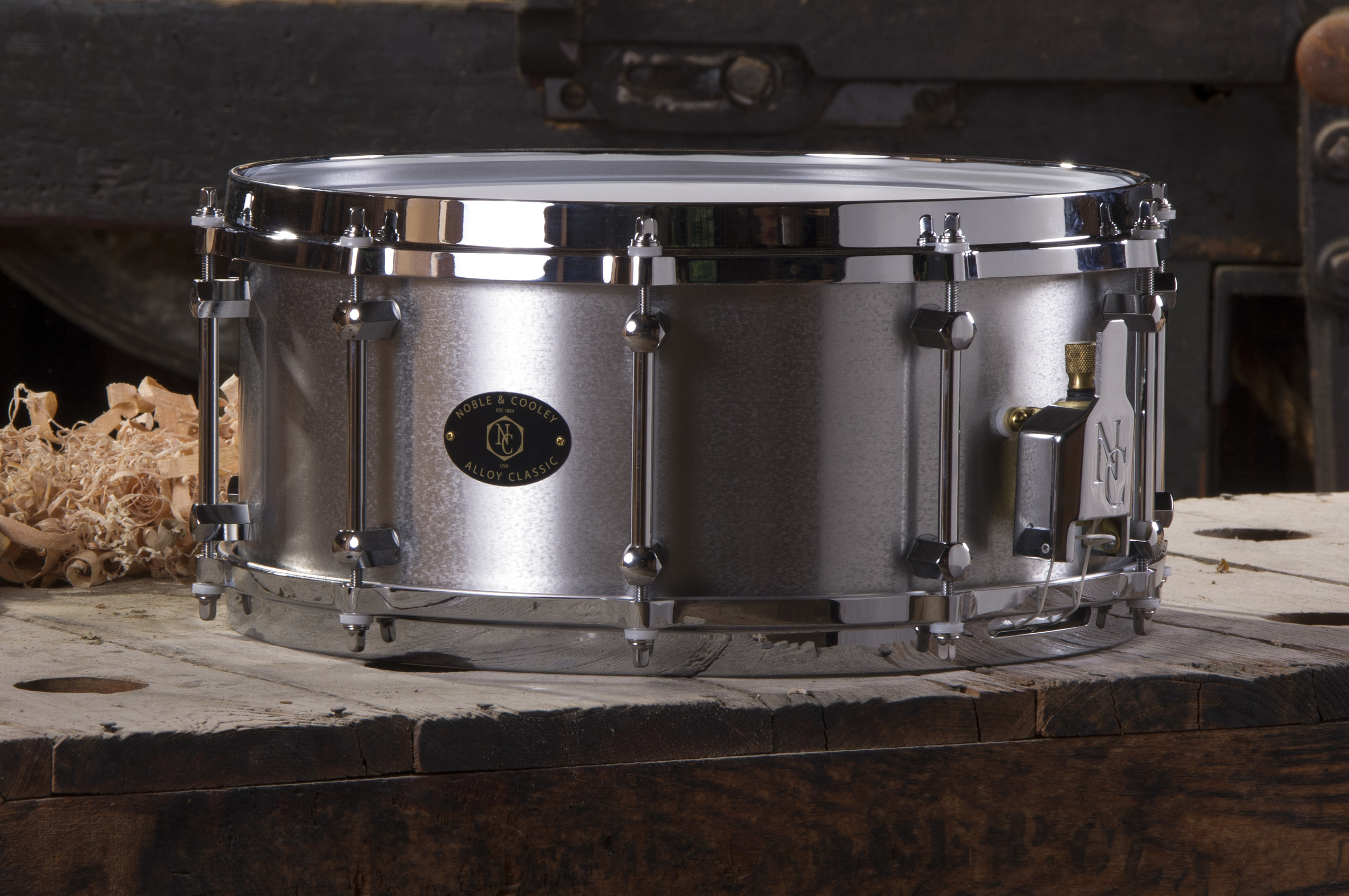 Alloy 6x14 - Raw with Chrome, Die Cast Hoops