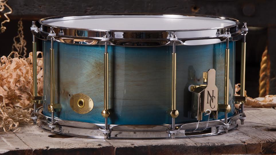 7 x 14 Beech Distressed Translucent Blue