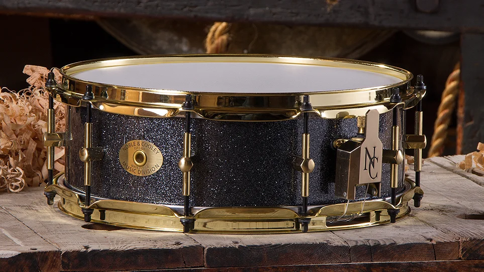 5 x 14 Maple Hematite with Gold Hardware