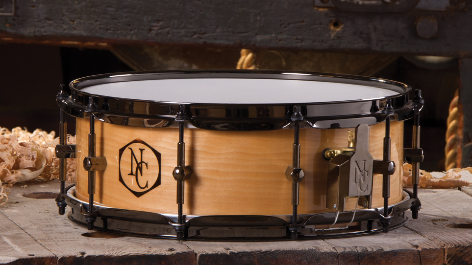 5 x 14 Beech Natural With Burn Logo and Black Hardware