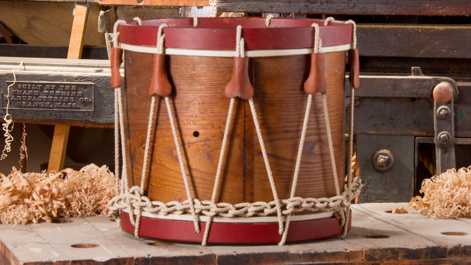 Fully Restored Noble & Cooley Marching Drum