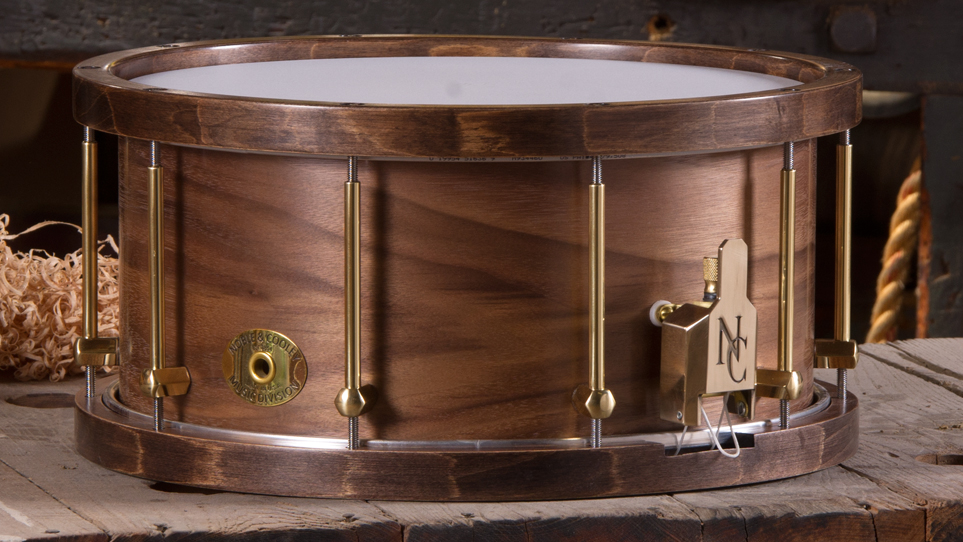 7 x 14 Walnut Natural Oil with Wood Hoops