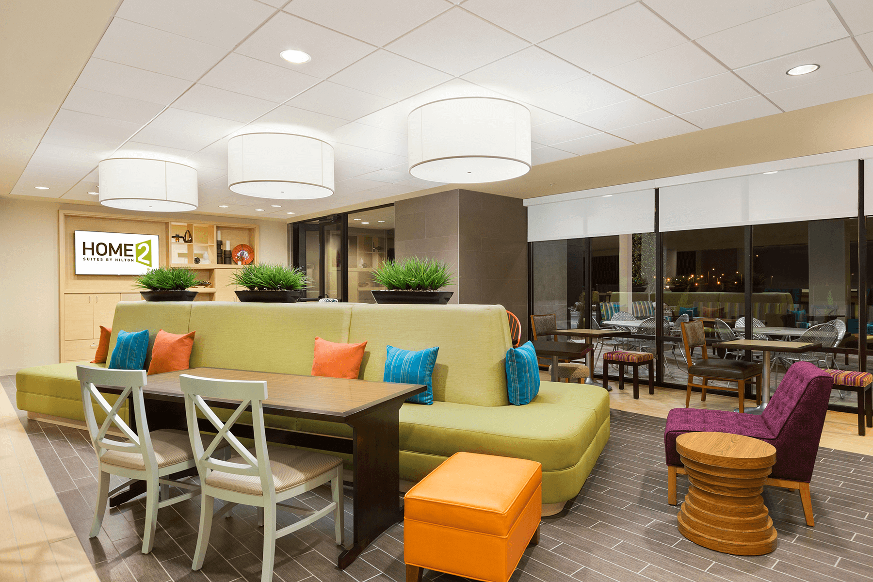  Home 2 Suites Oasis Lobby interior 