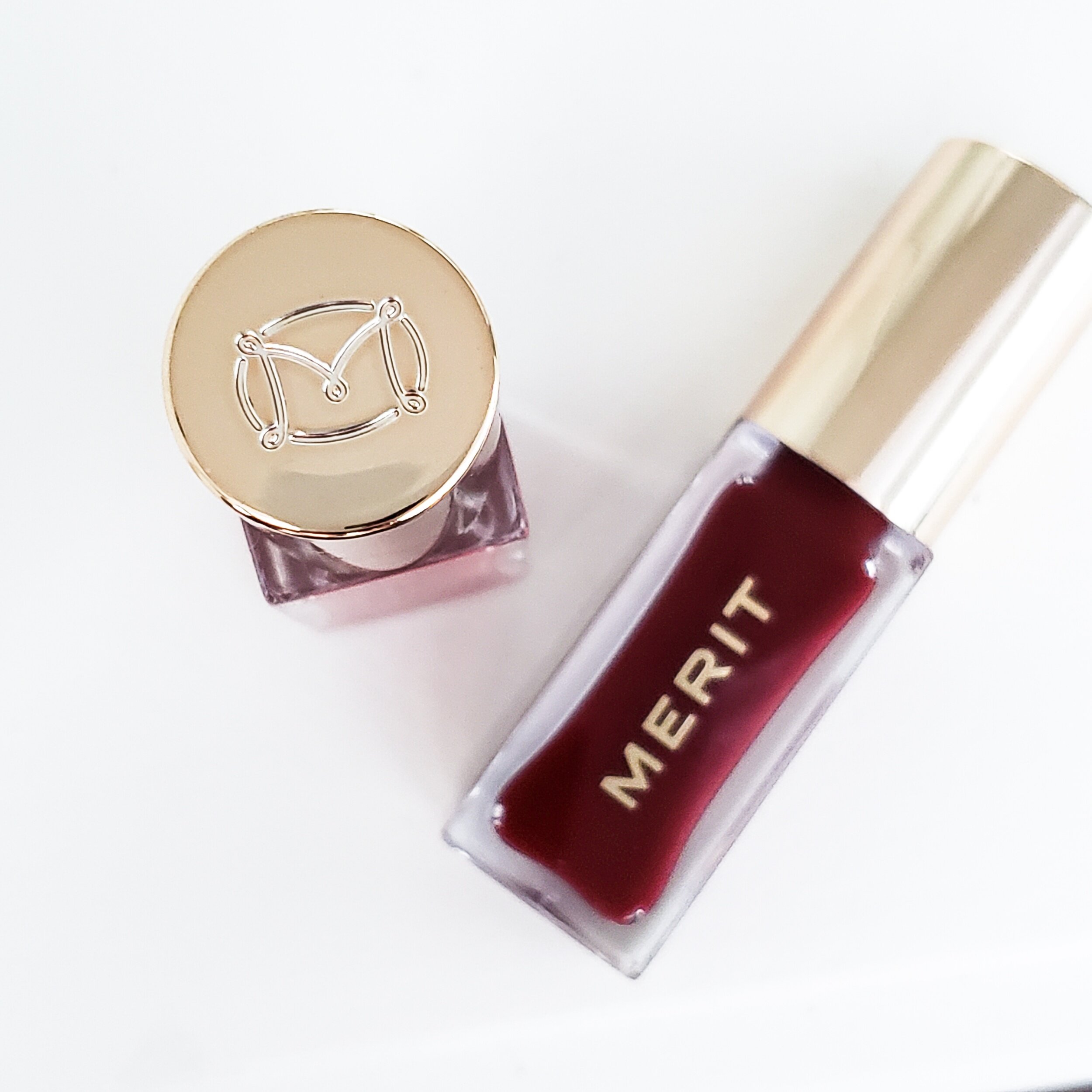 Merit Beauty Shade Slick Tinted Lip Oil Pink Beet Sangria