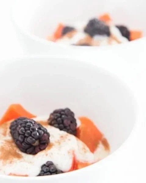 papaya breakfast parfait
