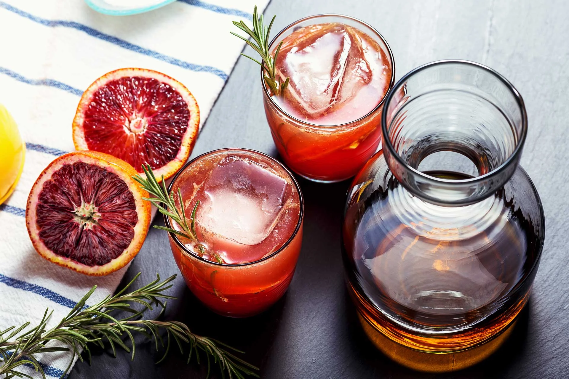Blood Orange Rosemary Sour