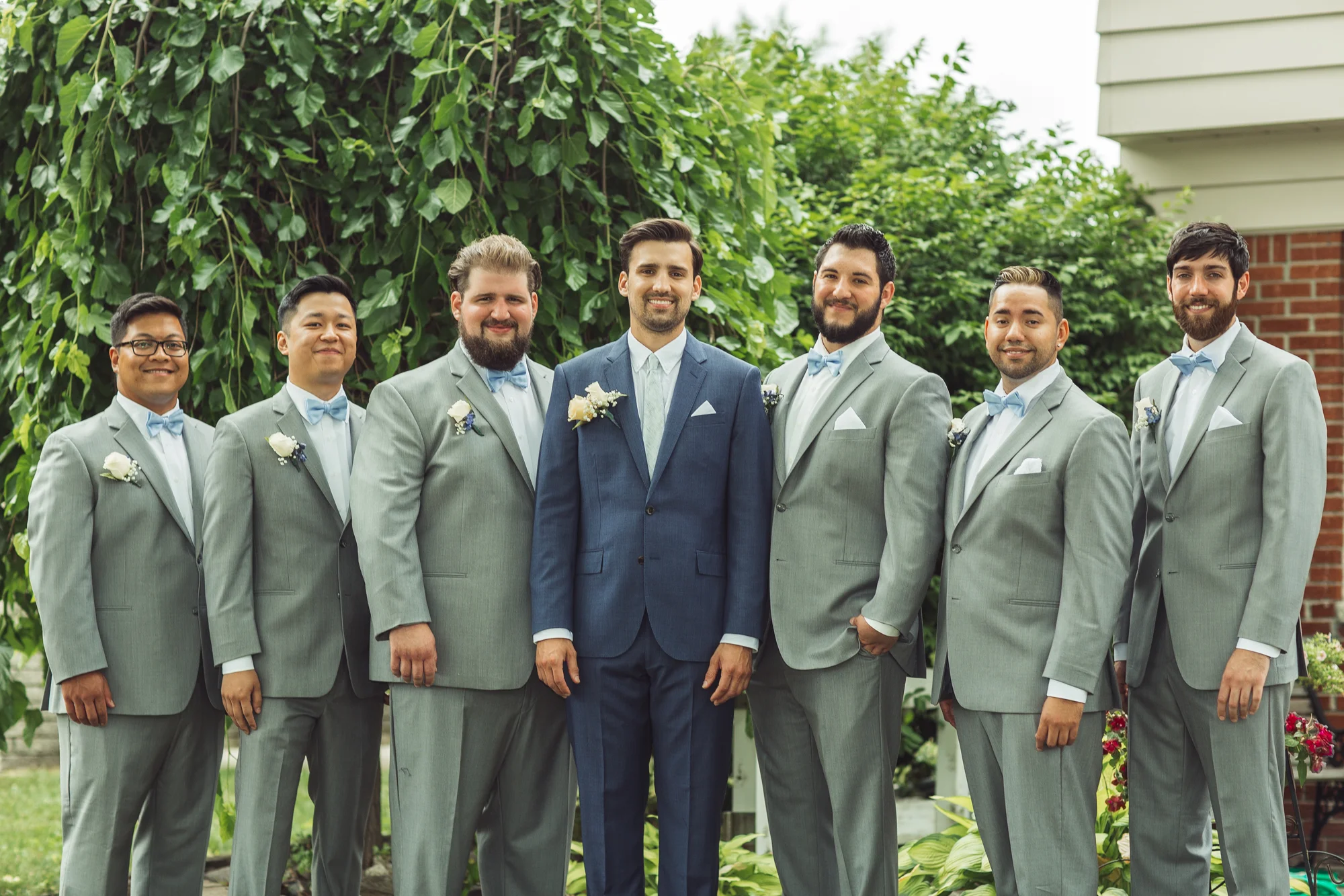 Groom's Men, wedding editorial