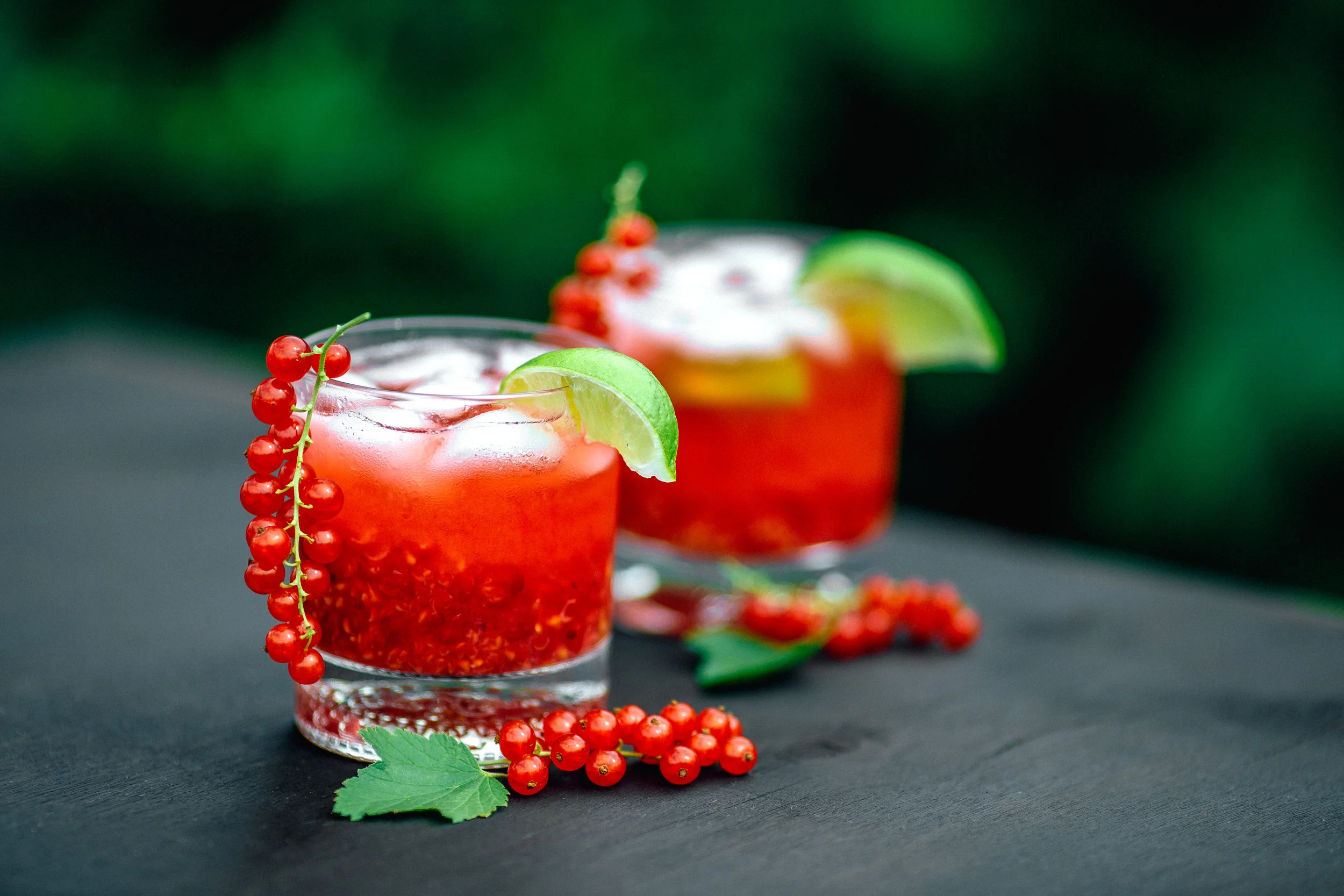 Red Currant Caipirinha
