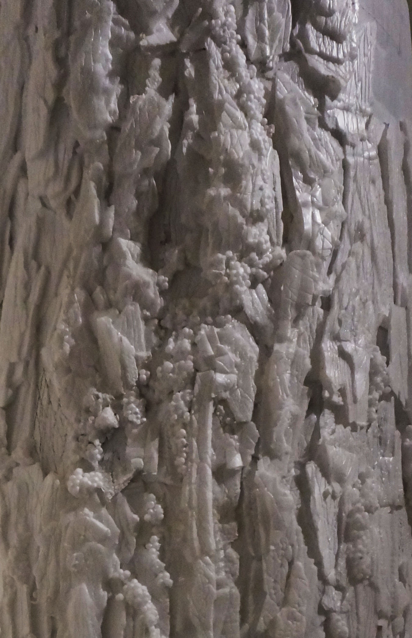 Detail: Styrofoam Bark