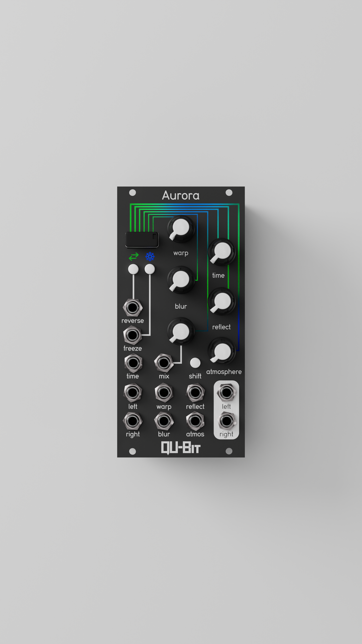 Qu-bit Aurora モジュラー シンセ ユーロラック Aurora | Spectral Reverb | Eurorack Modular Synth — Qu-Bit