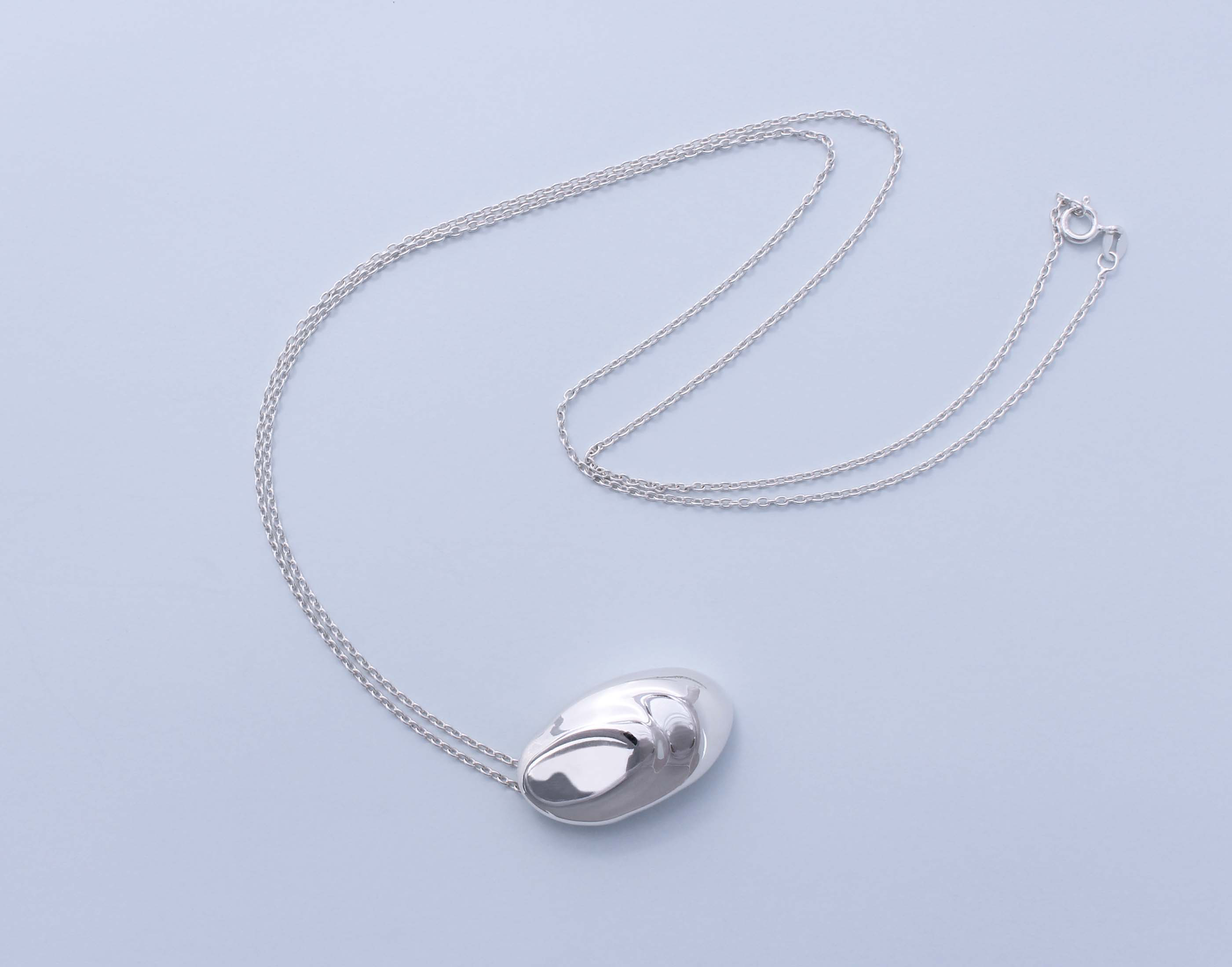 CUSI PENDANT LARGE, SILVER