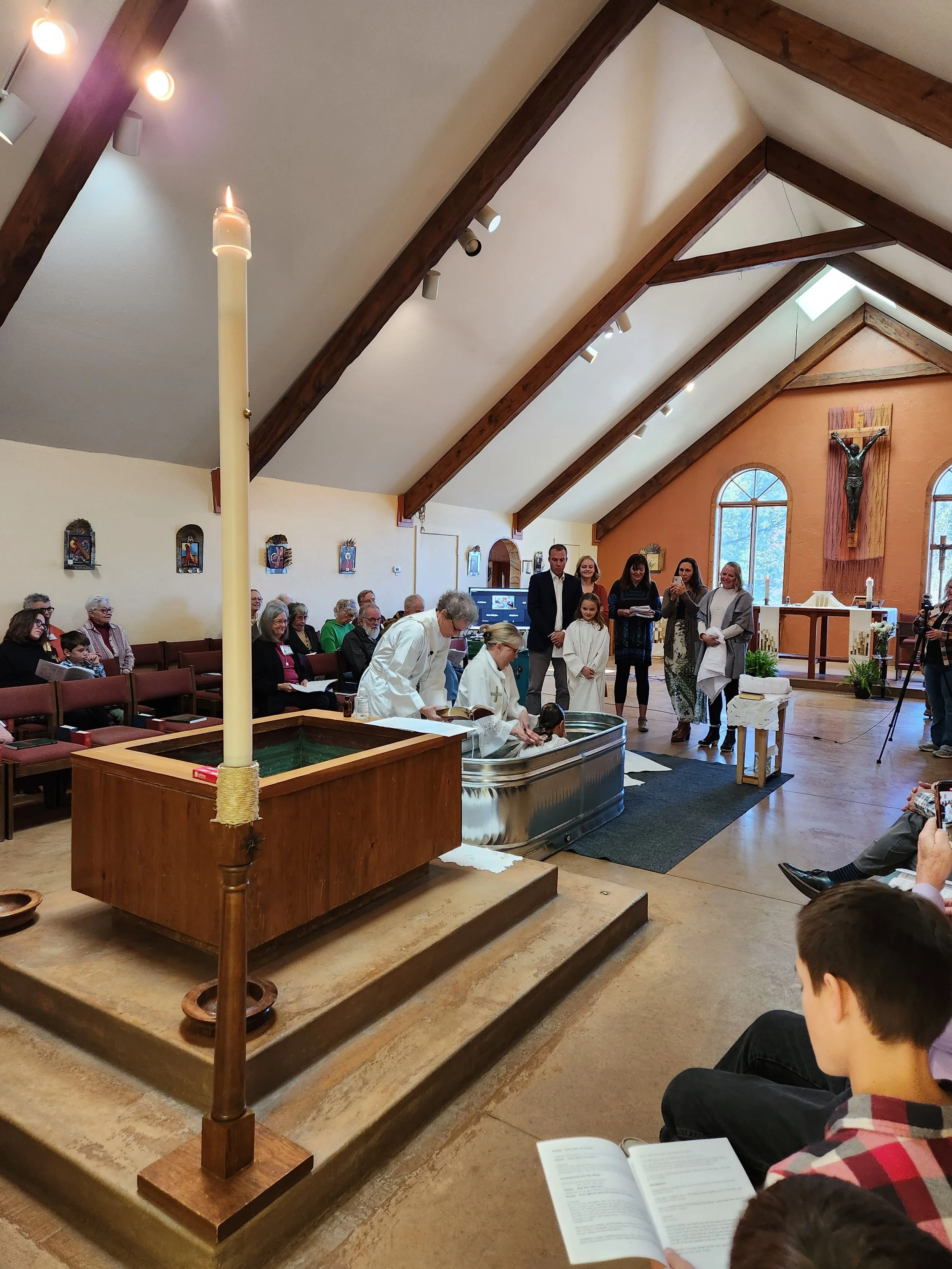 Full immersion baptism