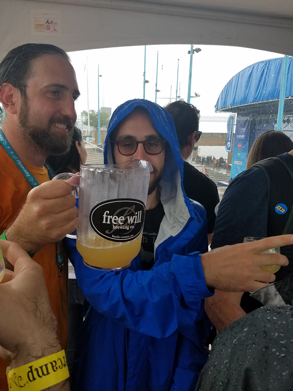 John Stemler From Free Will Brewing Brings Hope!