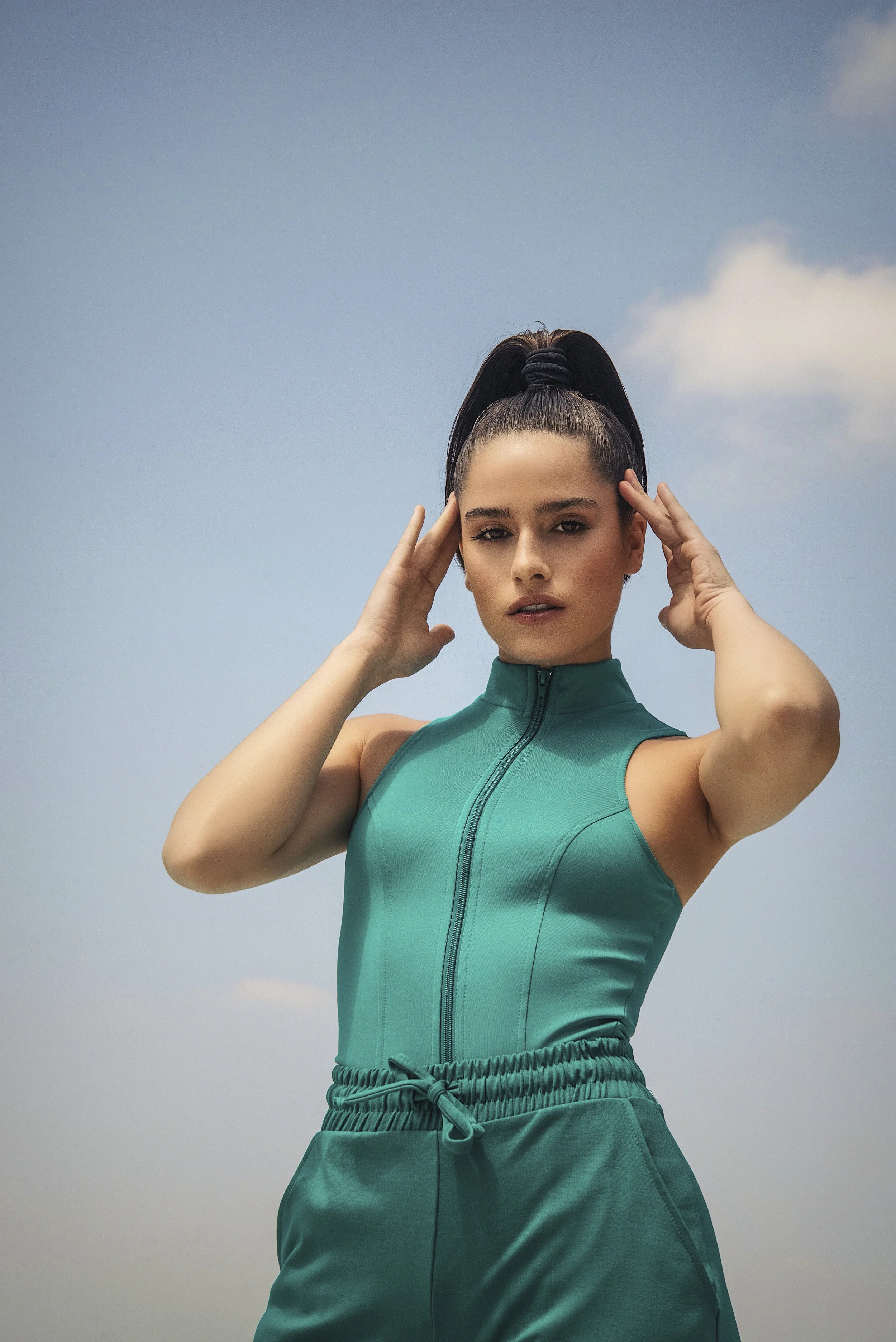 Cibelle Levi x PRETTE _ Teal Bodysuit__03.JPG