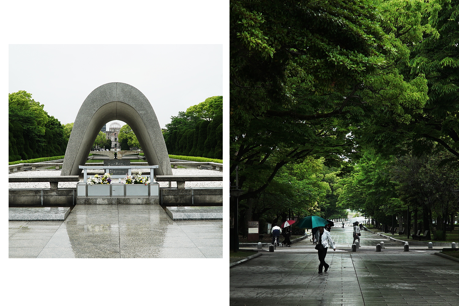 Both: Hiroshima Peace Memorial Park