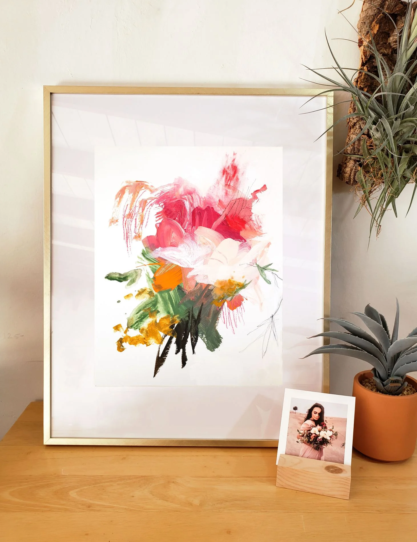 painted bouquet