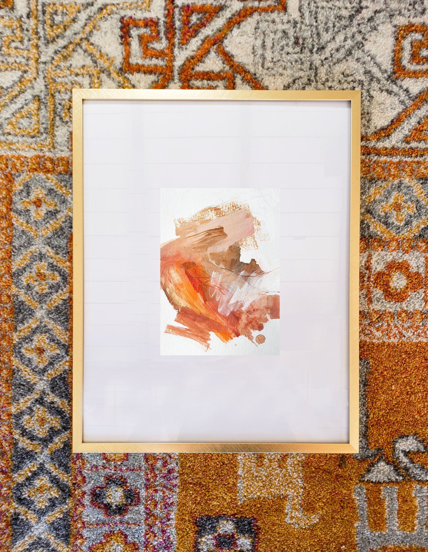 framed abstract art