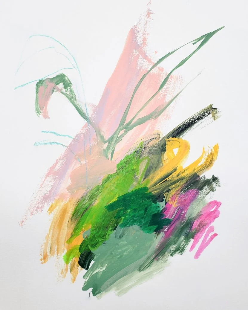 floral painting