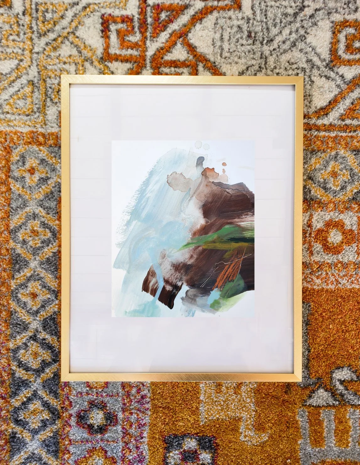 abstract elopement painting