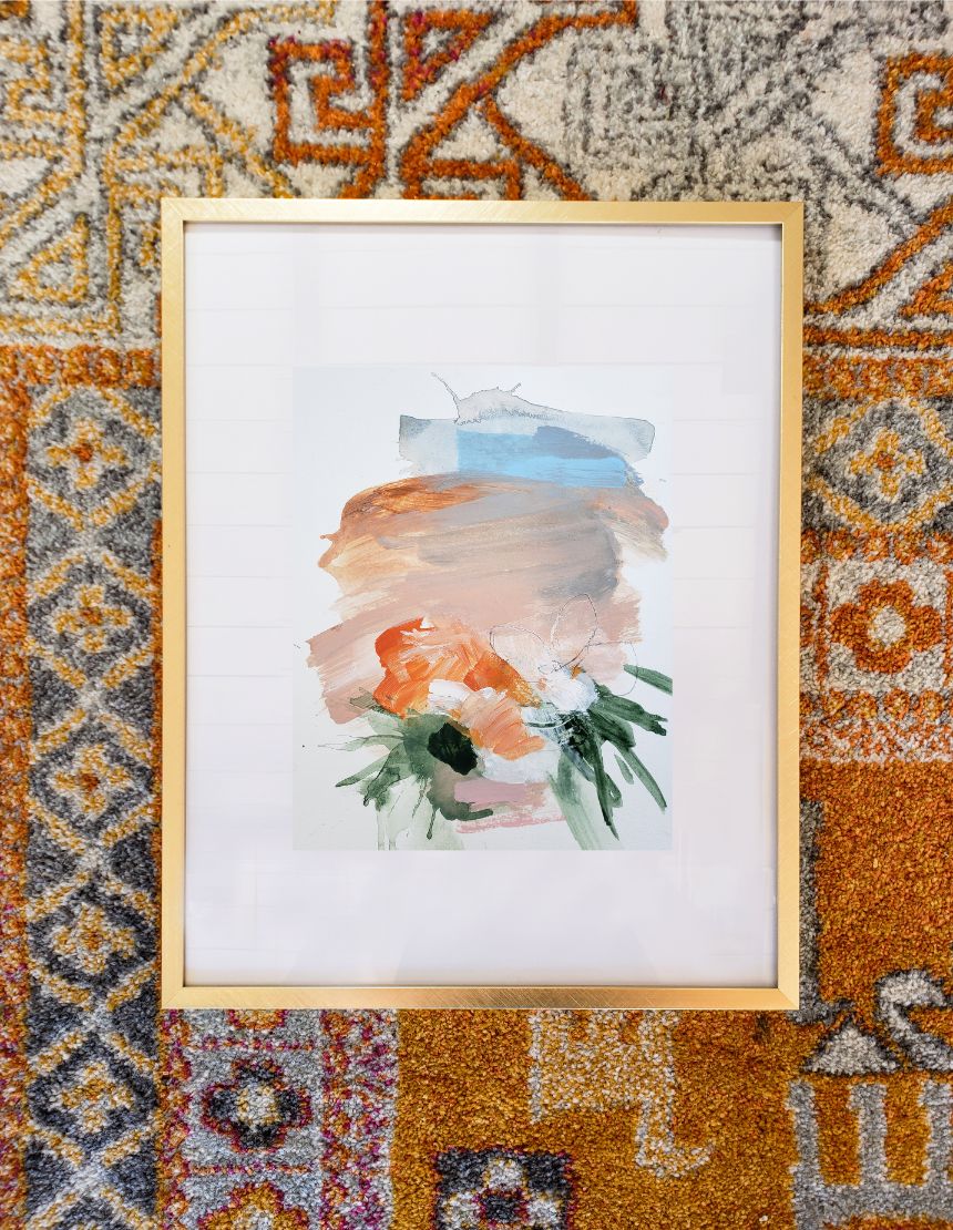 framed artful moment painting