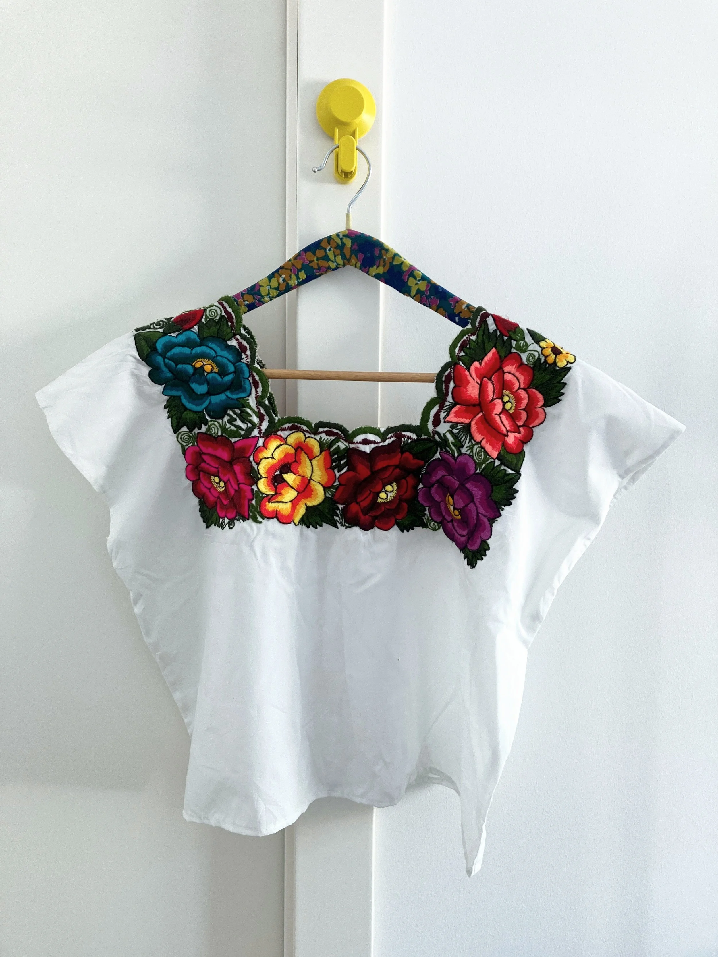 Cropped top messicano vintage