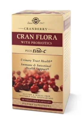 CRAN FLORA with Probiotics Plus Ester-C Vegetable Capsules.jpeg