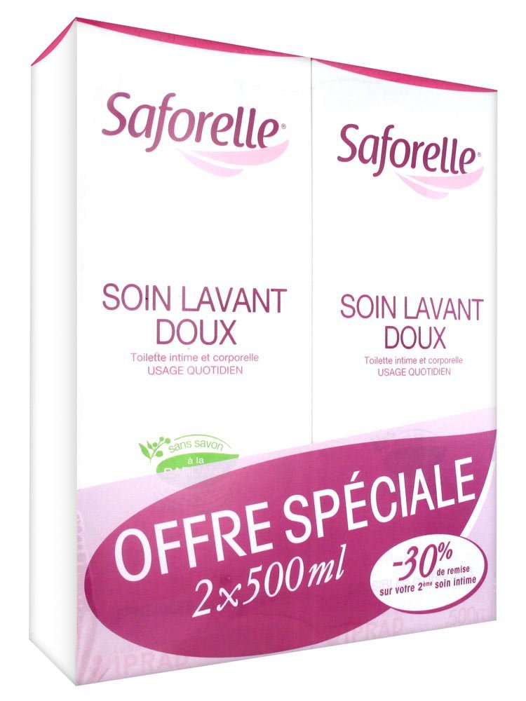 Soin Lavant Doux Toilette Intime et Corporelle 500 ml SAFORELLE | P