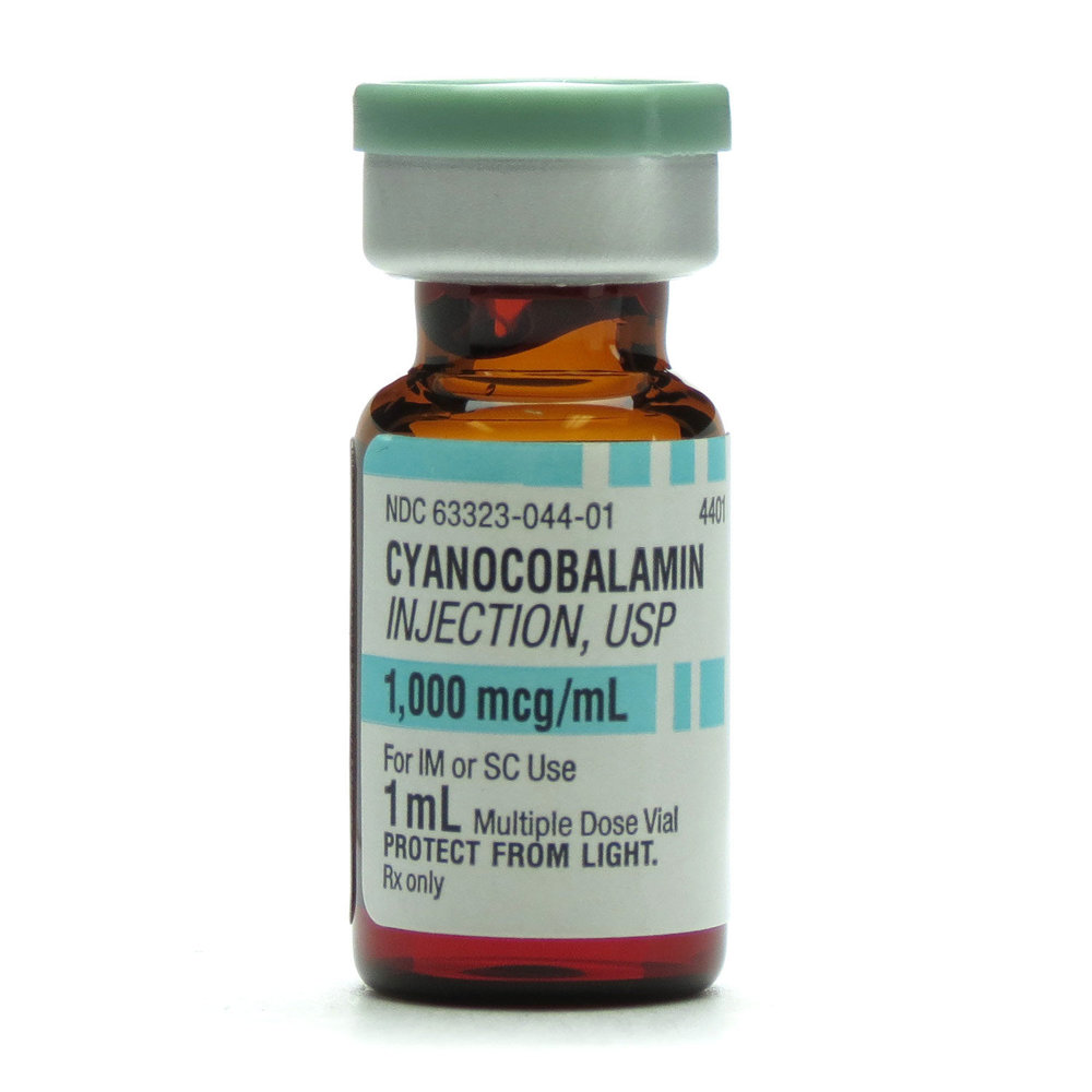 Centraliseren Welkom Aankoop Cyanocobalamin ( Vit B-12 ) 1,000mcg/ 1 ml vial — INTERNATIONAL PHARMACY