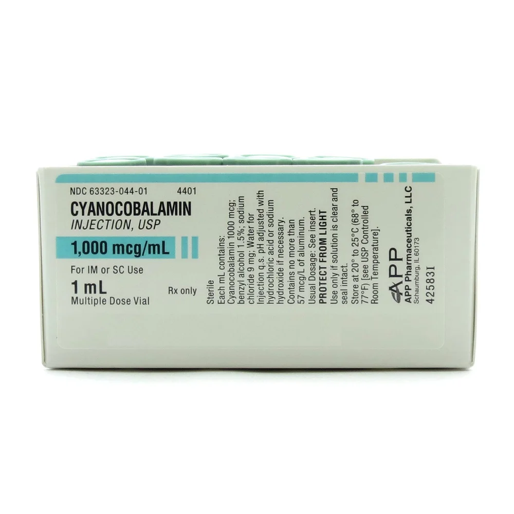 vitamin b12 5000 mcg injection Cyanocobalamin ( Vit B-12 ) 1,000mcg/ 1 ml vial — INTERNATIONAL PHARMACY