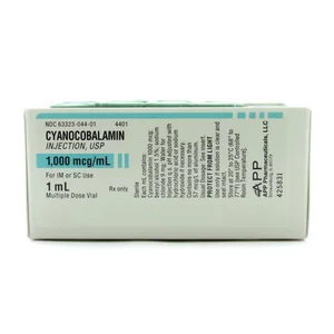 Cyanocobalamin Vit B 12 1 000mcg 1 Ml Vial International Pharmacy