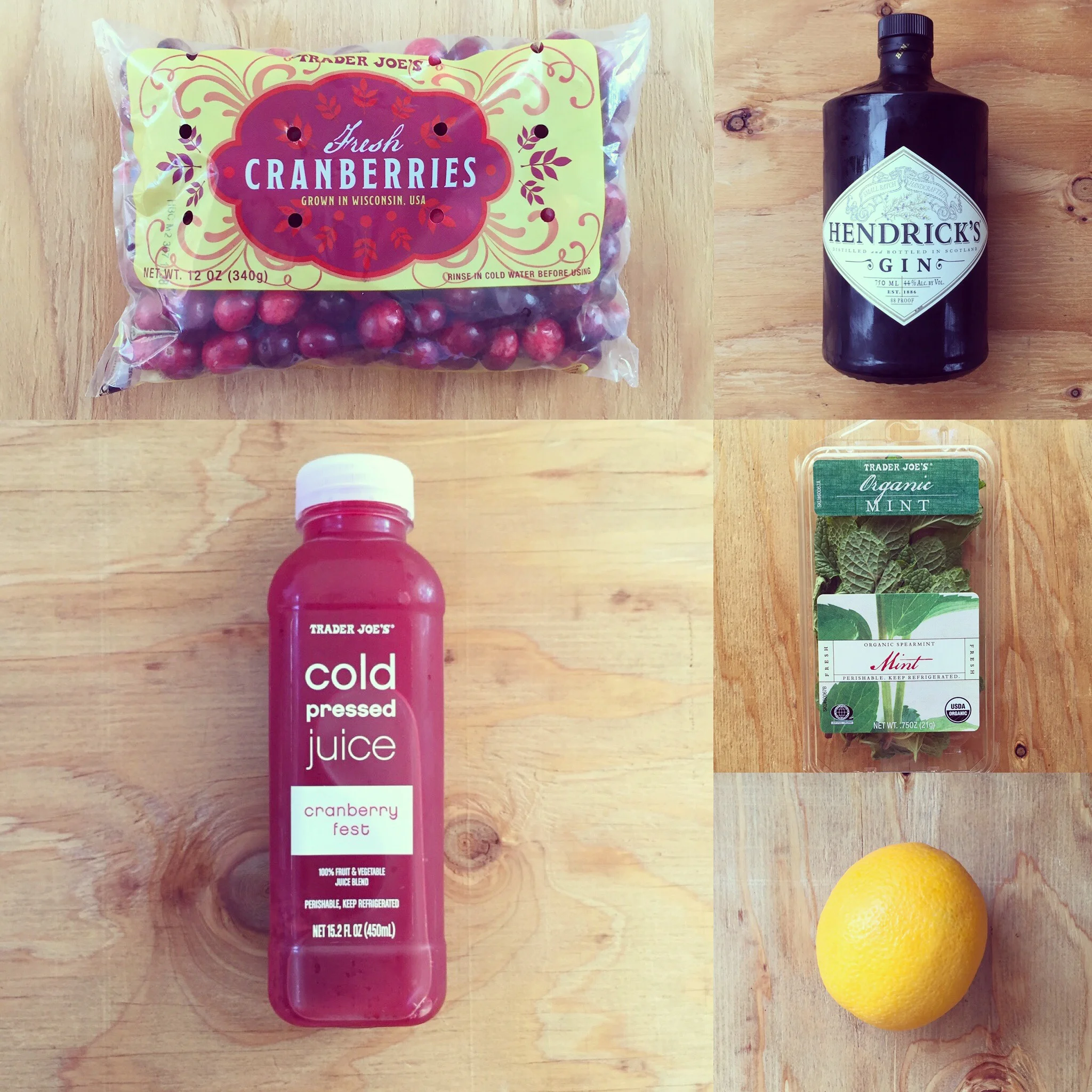 Cranberry Fest Gin & Tonic