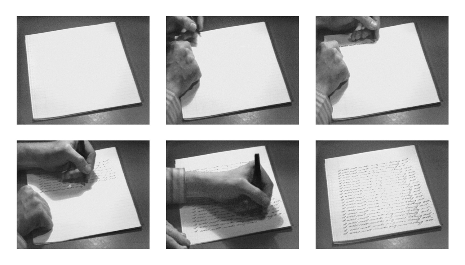 I Will Not Make Anymore Boring Art , 1971 31:17 min, b&w, sound © John Baldessari. Distributed by EAI .