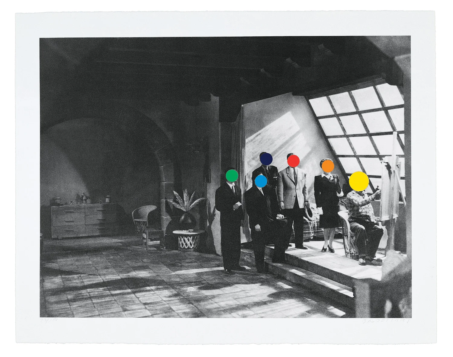 Studio , 1988 Publisher: ART/LA 88; Cirrus Editions, Edition of 150. © John Baldessari