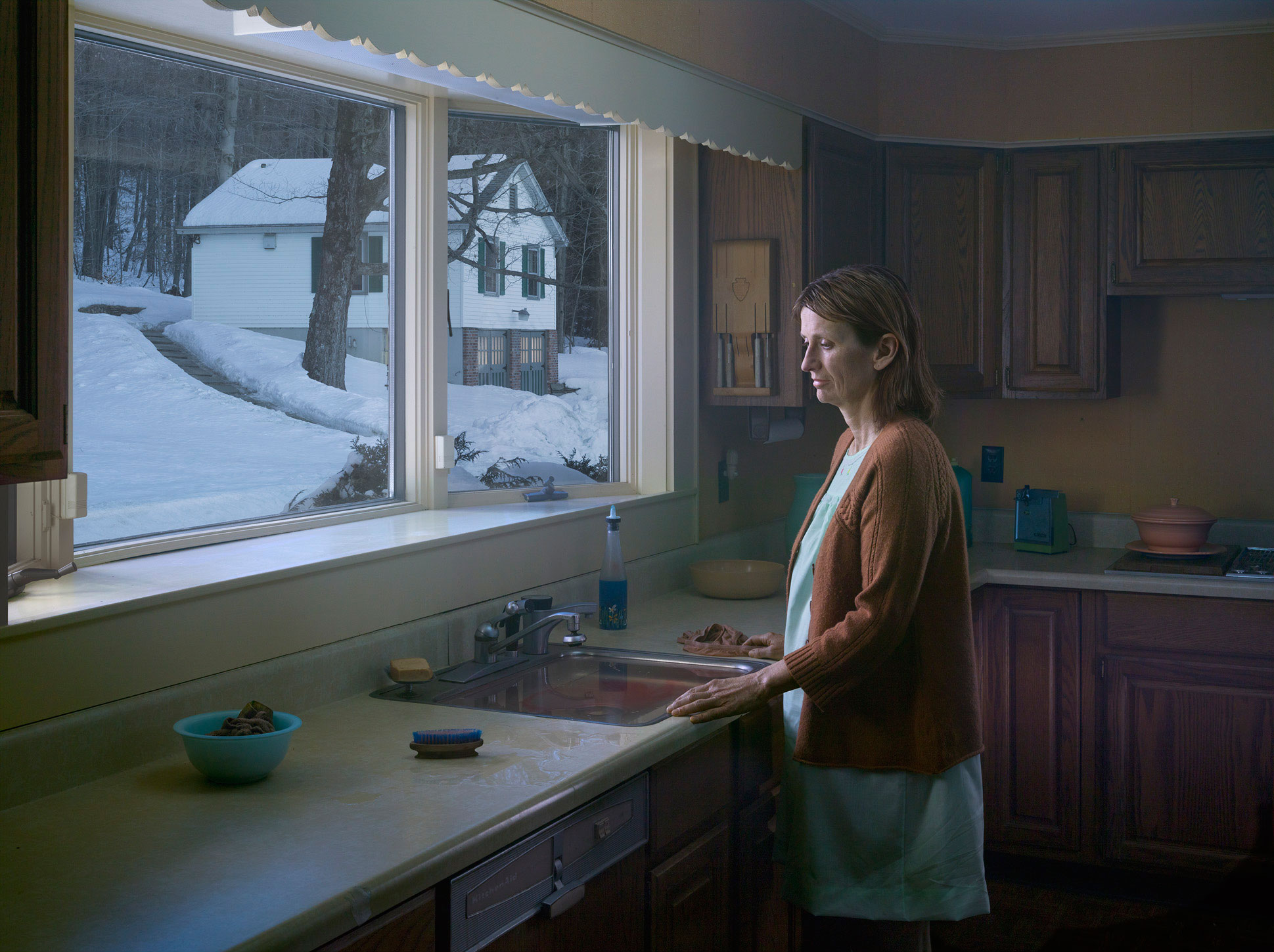 Woman at Sink by Gregory Crewdson, 2014