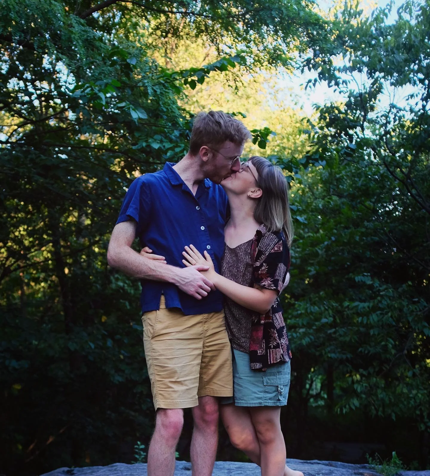 The past six and a half years have been the best in my life thanks to @cries_at_parties. Yesterday I asked them to marry me, and then our Moving to LA party became an Engagement party!!!🎊 (yes this means I got her to plan her own engagement party w/