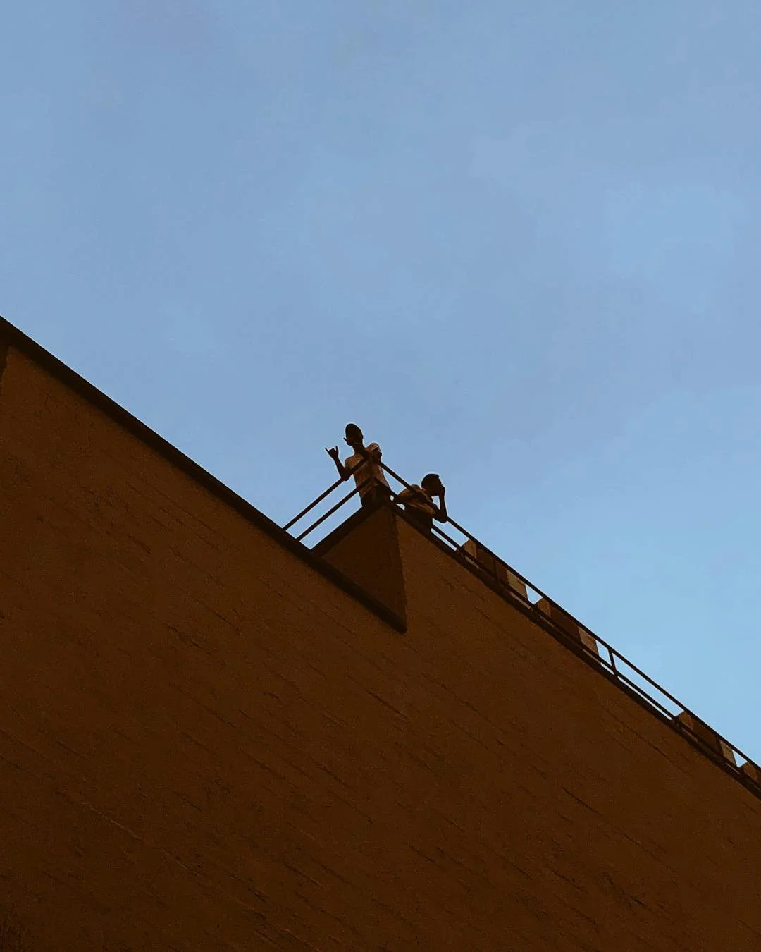 New digs new roof! @ericlhu shows his legendary father around our new home. It's gonna be a good year.