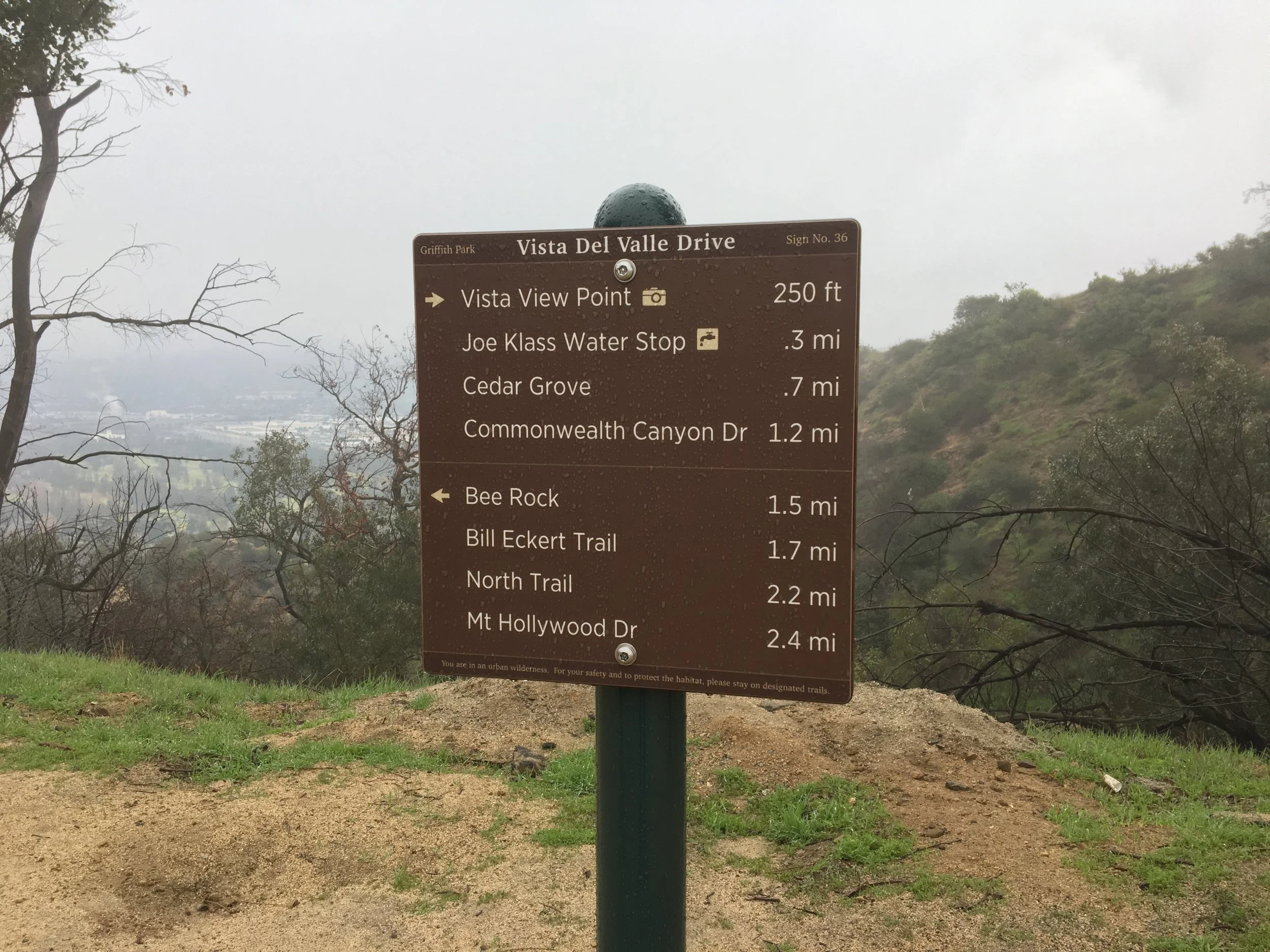 Griffith Park Wayfinding Signs