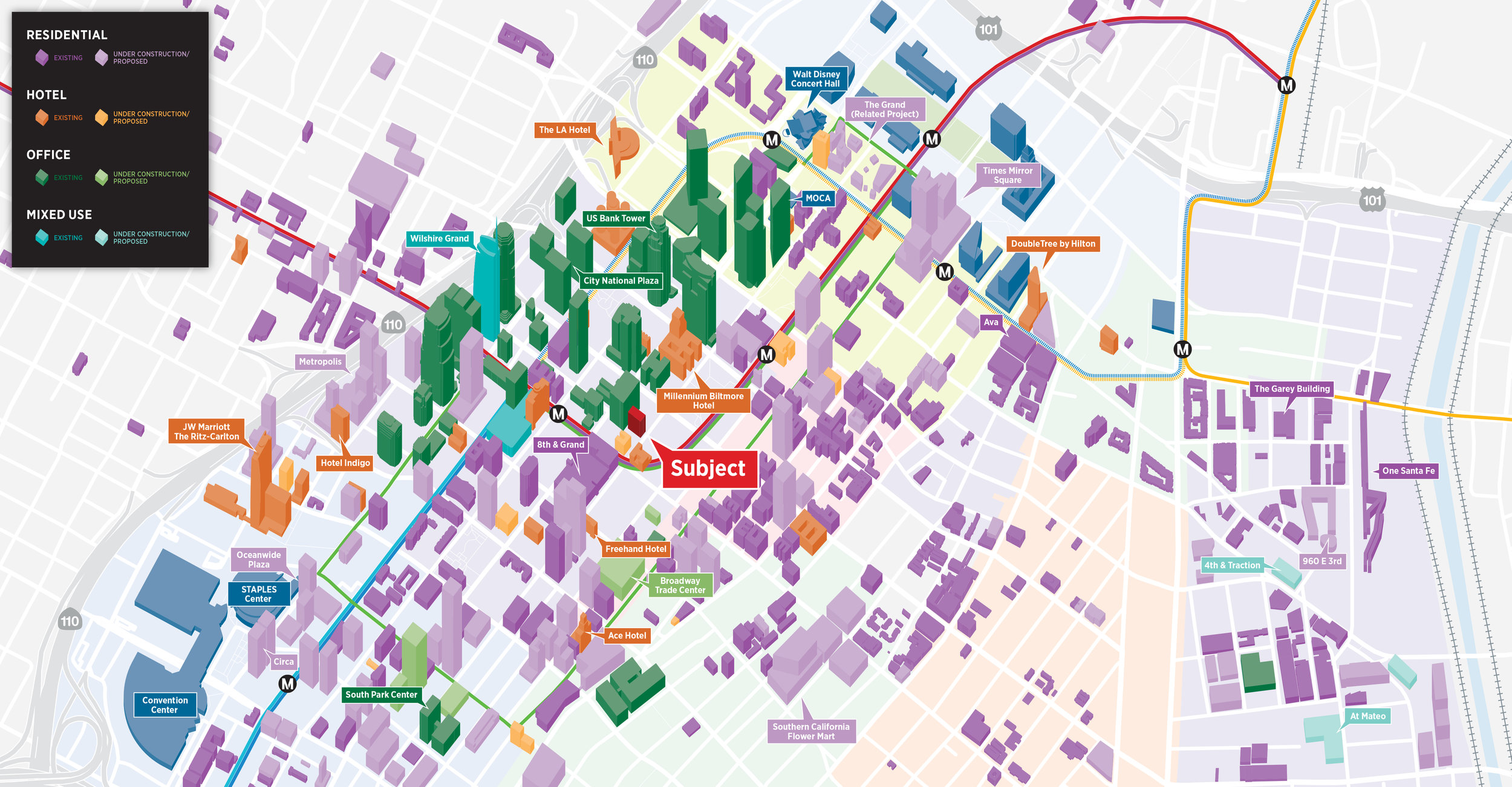 DTLA Downtown Los Angeles CA 3D Buildings Map.jpg