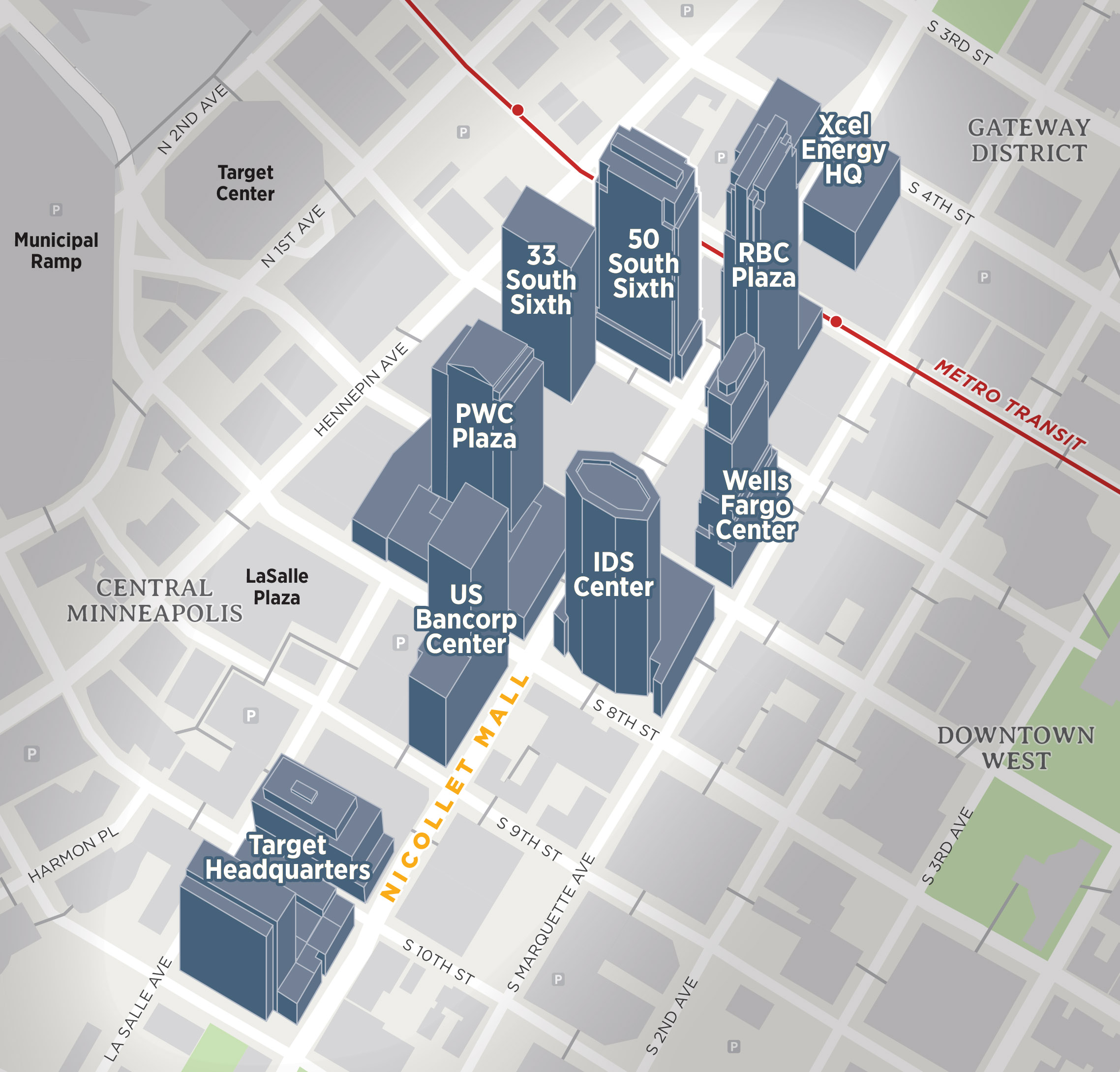 Minneapolis Minnesota Downtown 3D Buildings Map.jpg
