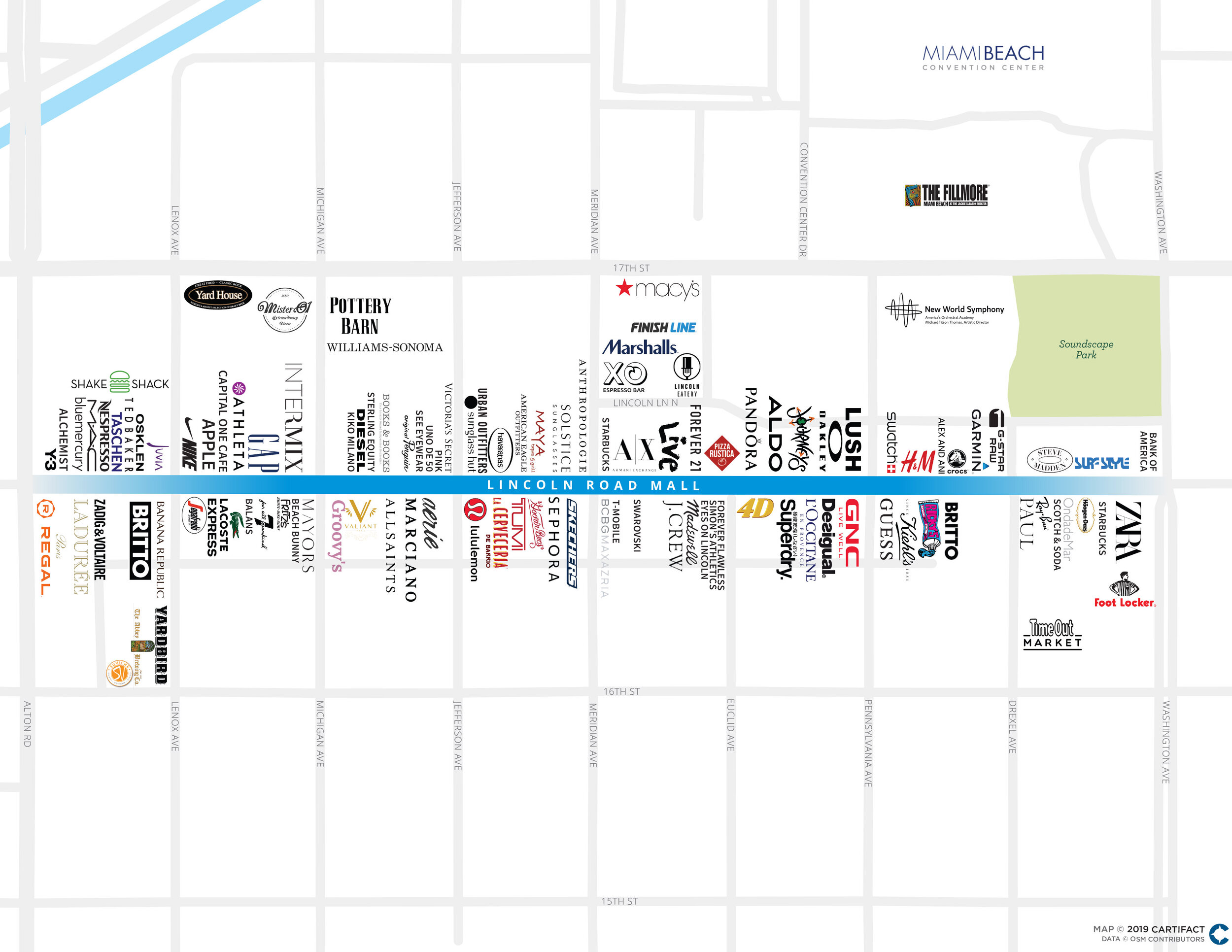 Lincoln Road Miami Beach FL Amenities Map.jpg