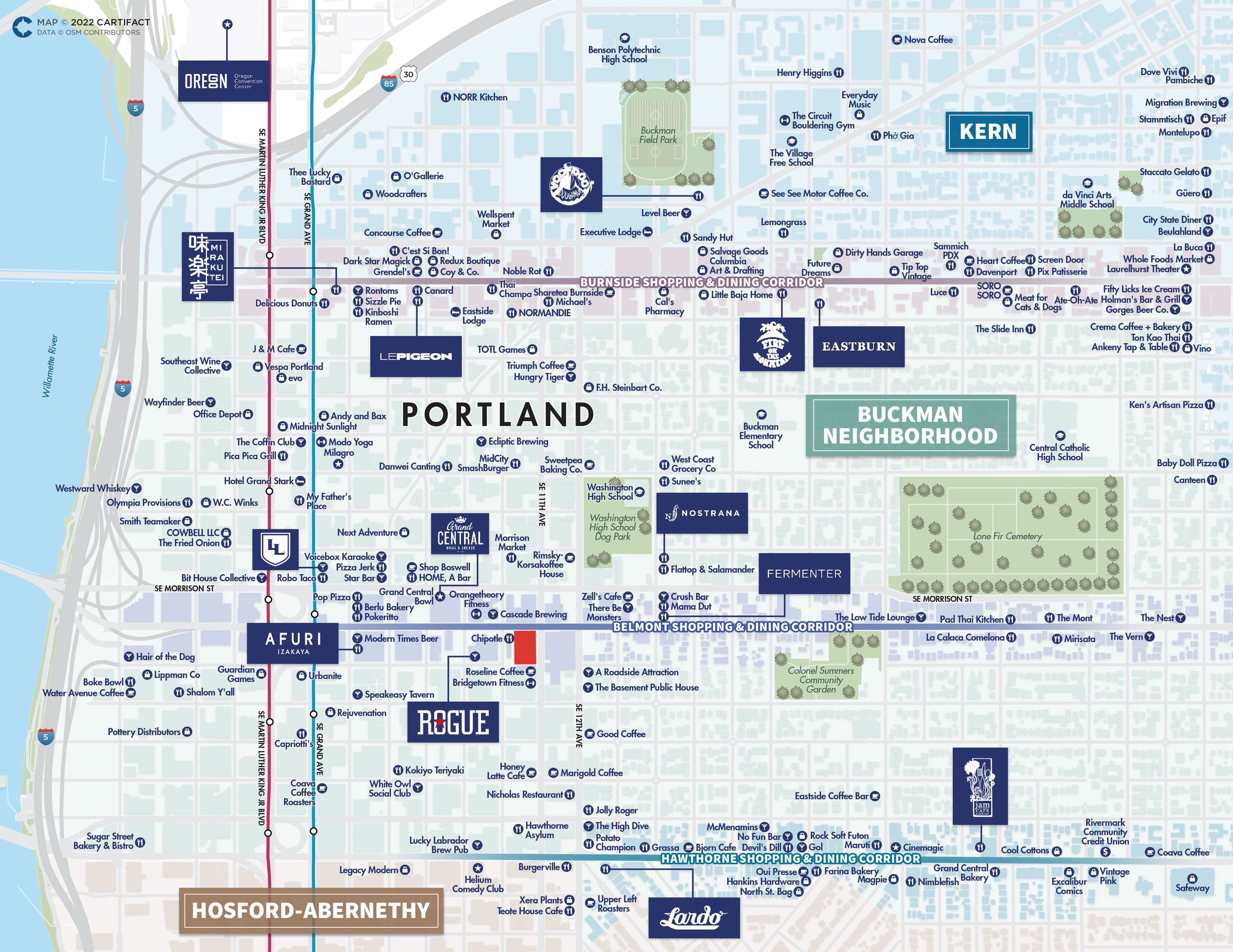 Portland OR Amenities Retail Detail Neighborhood Map.jpg