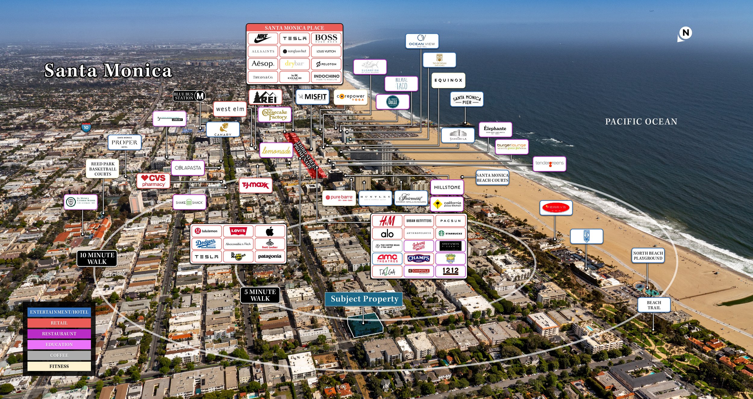 Santa Monica CA Amenities Retail Entertainment Aerial.jpg
