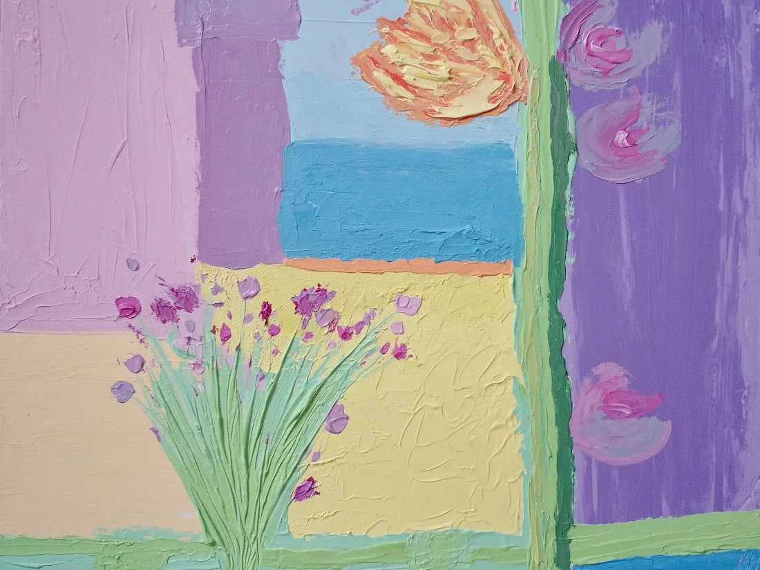 Flowers by Window