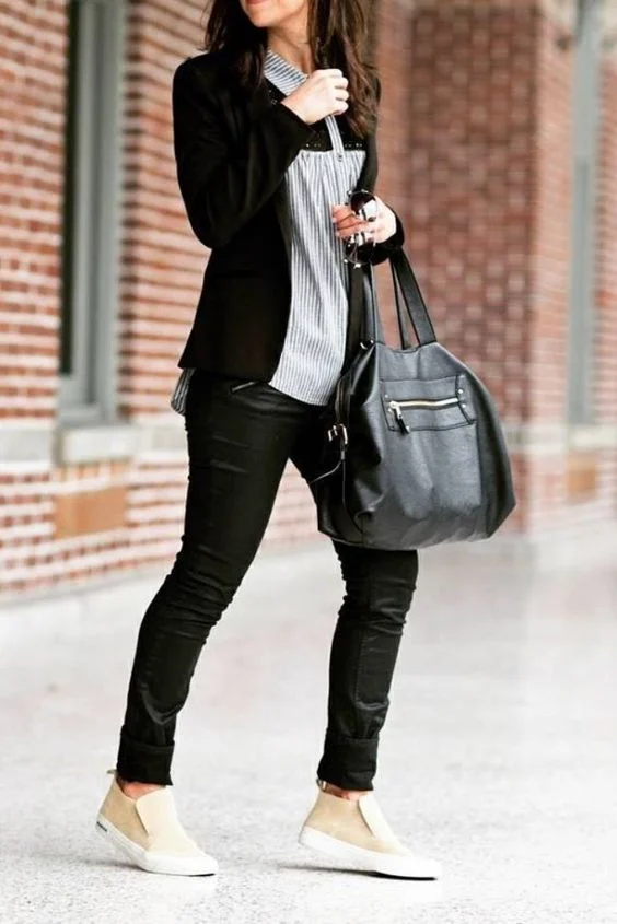 kristin black suit with sneaks.jpg