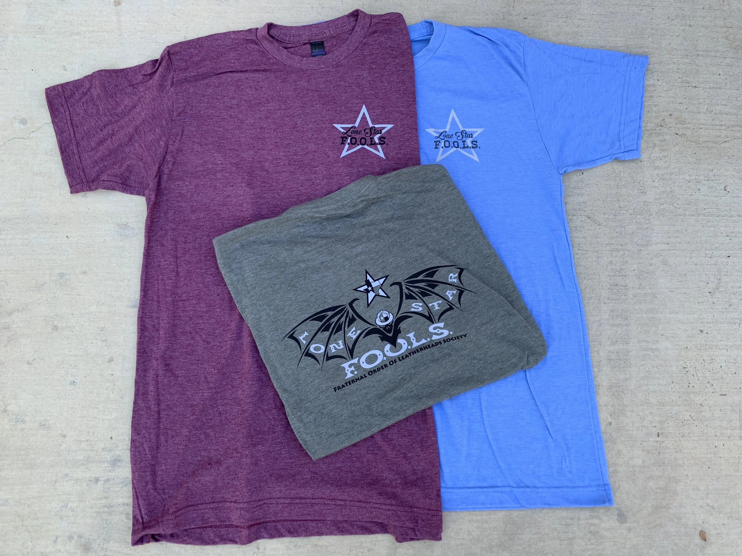 Lone Star FOOLS Chapter Shirt - Blue