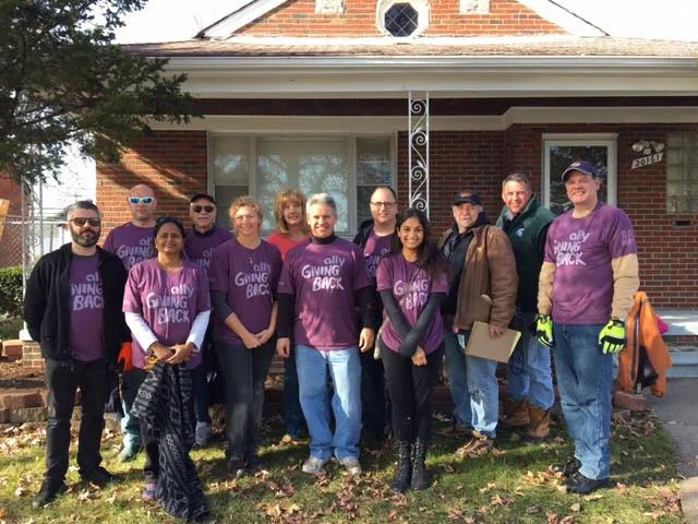Volunteer groups from across southeast Michigan partnered with us to restore homes and revitalize the community.