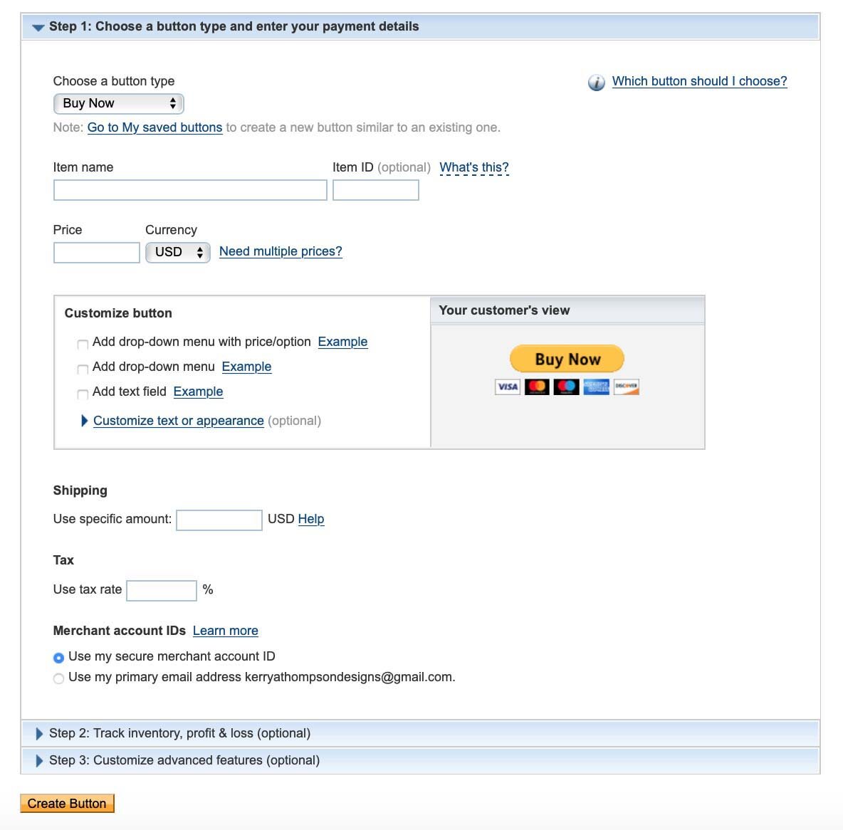 button paypal website easier adding think than box settings opens