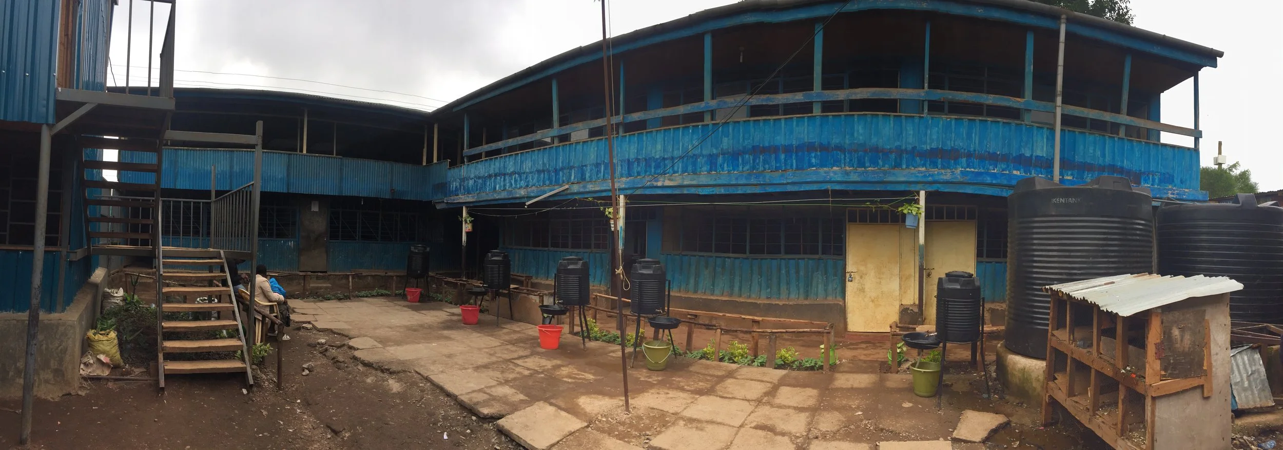 The completed New Advanture School
