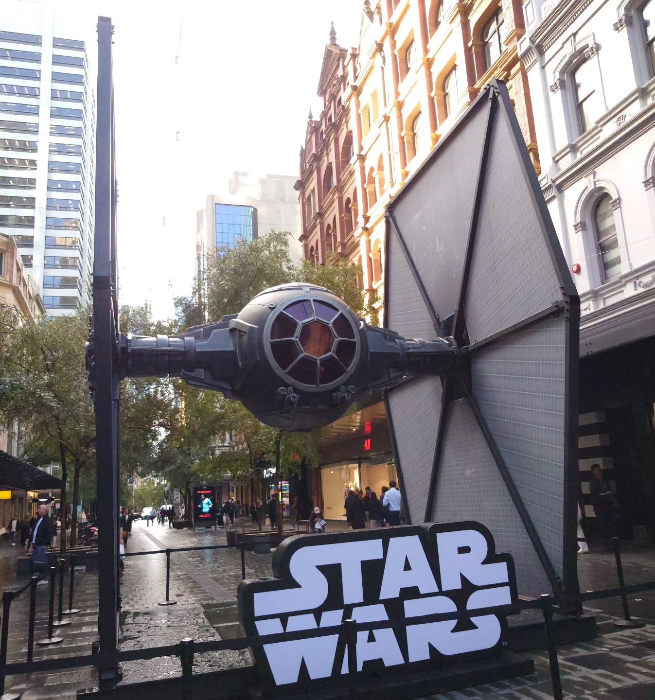 #StarWars life size #TieFighter